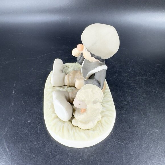 Kim Anderson 1999 I Promise You Laughter And Smiles Boy And Lamb Clown Figure - Picture 4 of 8